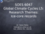 L5 Research themes, ice-core records