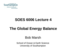 L4 The Global Energy Balance