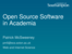 OpenSource_Software_in_Academia.ppt